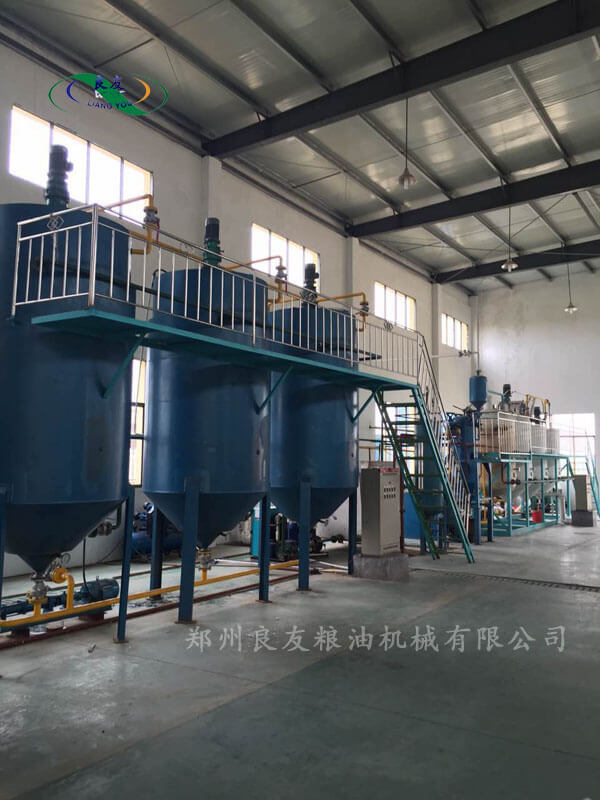 1-5噸植物油精煉設備